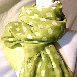 ECHO POLKA DOT SHEER SCARF
